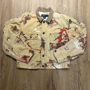 Ralph Lauren Western Cowboy Print Jacket